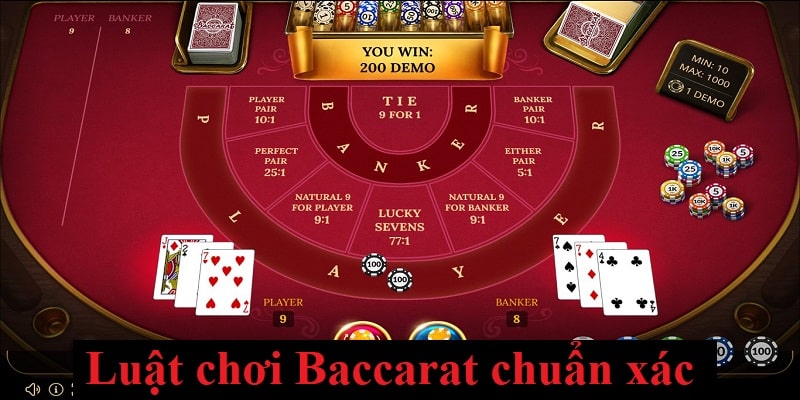 Cách chia bài trong luật chơi Baccarat Vin777