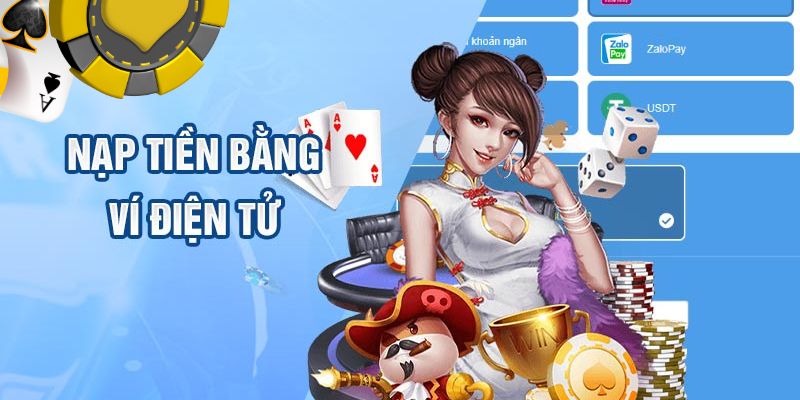 Hướng dẫn nạp tiền Vin777 bằng ví điện tử cho người mới bắt đầu